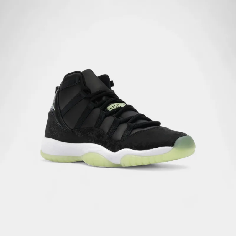 Sneakers Nike Jordan 11 Retro Black Barely Volt (GS)