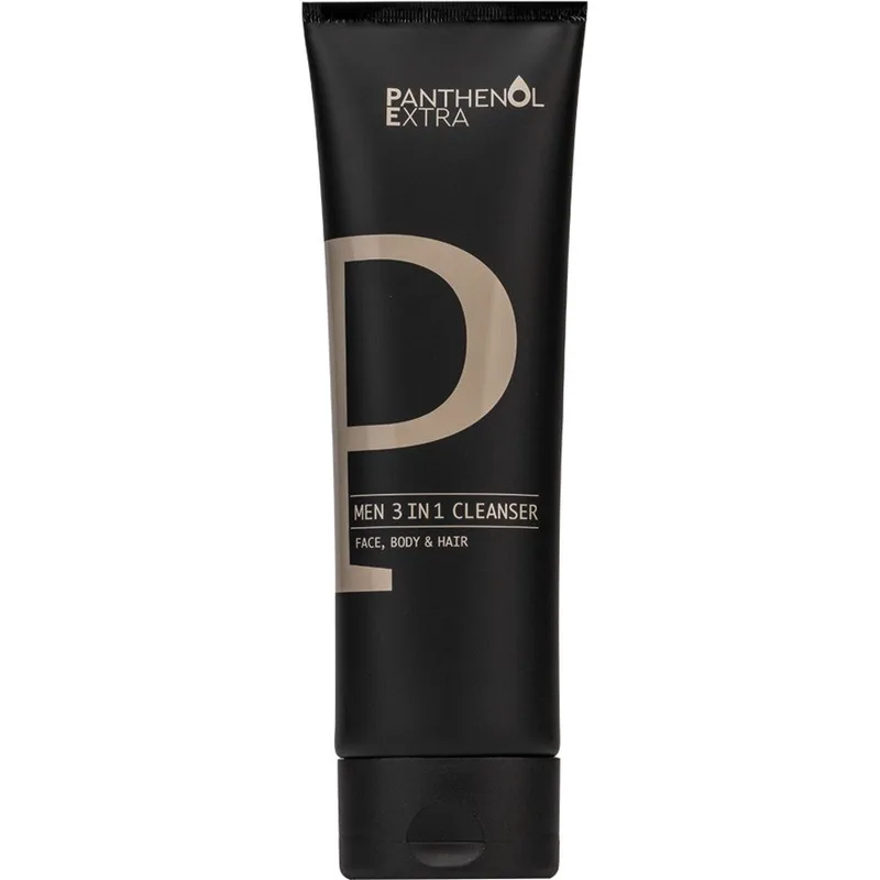 Panthenol Extra Men 3in1 Cleanser Ανδρικό Αφρόλουτρο & Σαμπουάν με Ήπια Σύνθεση για Πρόσωπο, Σώμα & Μαλλιά 200ml