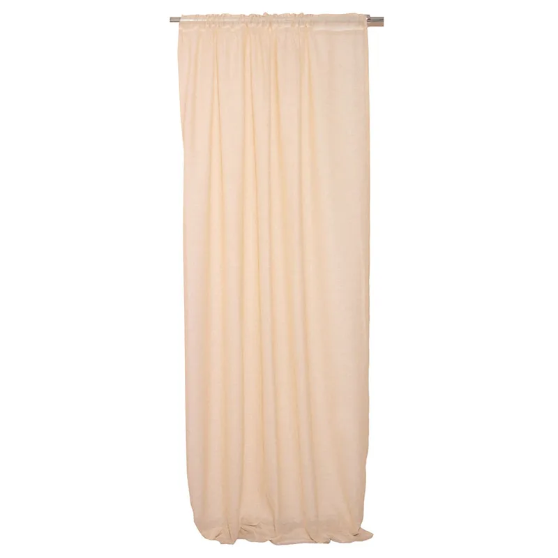 Κουρτίνα Με Τρέσα 140X270 Viopros 9290 Μπεζ (140x270)