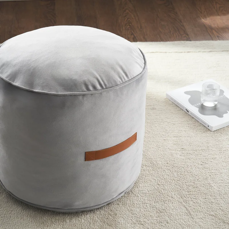 Πουφ Gofis Home Winter Cloud Grey 20-05-711-4/34 40x50x50