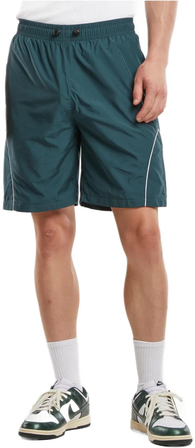 Piped Panel Trackshorts Urban Classics TB7381-02245 bottlegreen