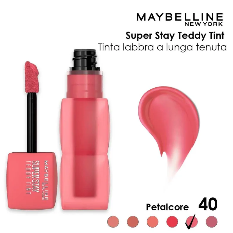 Maybelline Teddy tint lip tint velvety matte effect 40