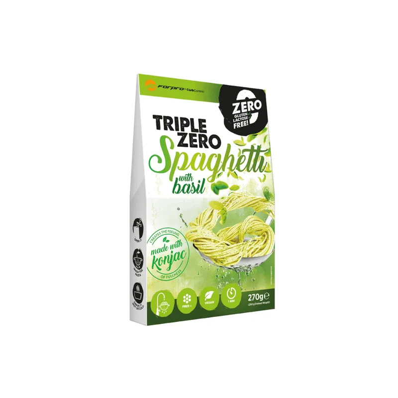Forpro Triple Zero Pasta spaghetti basil-270g