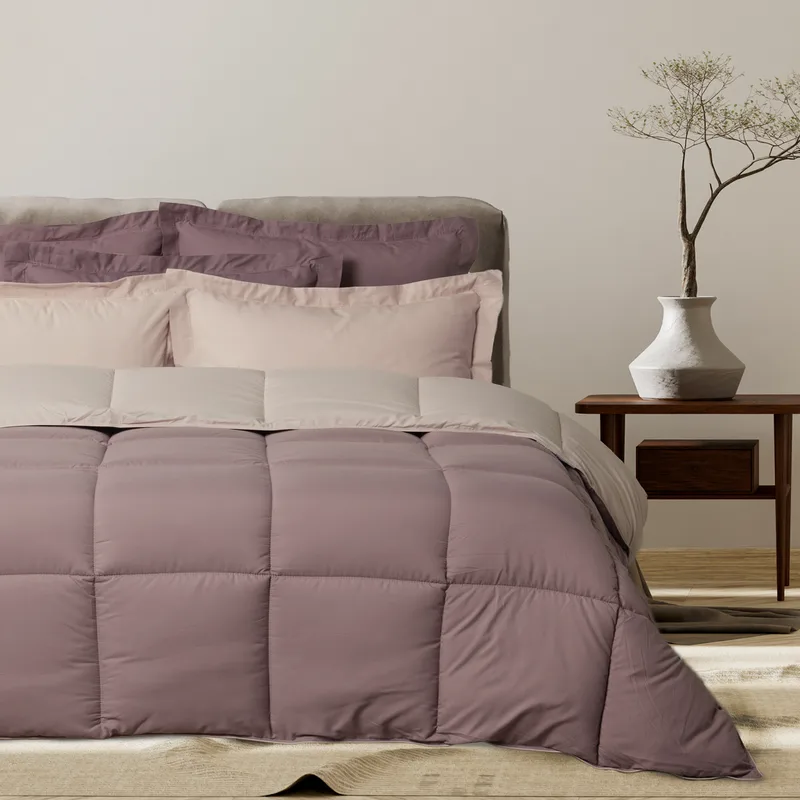 Das home παπλωμα μονο happy 9691 beige, purple 160χ220