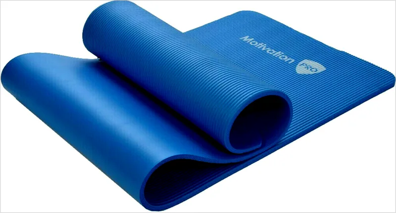 MotivationPro - Στρώμα για Γυμναστική / Yoga / Pilates - 10mm Πάχος - 183 x 61cm - Blue (020201996292)