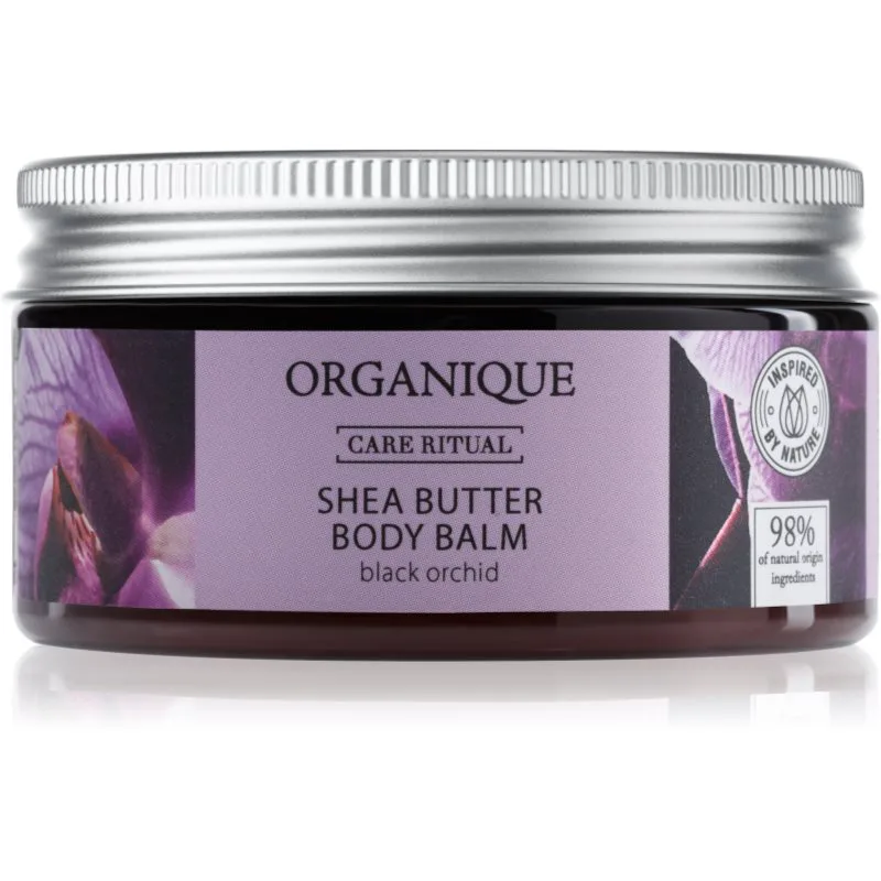 Organique Black Orchid θρεπτικό βάλσαμο για το σώμα με βούτυρο καριτέ 100 ml