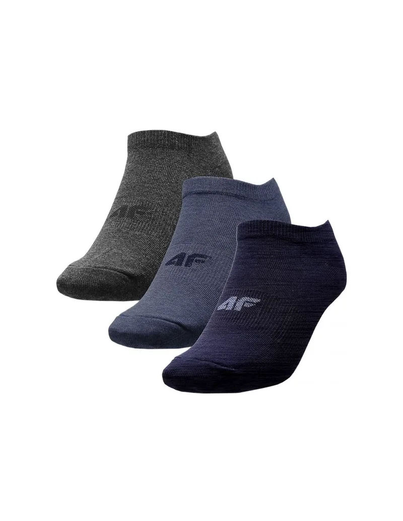4F H4L22-SOM003-30M Αθλητικές Κάλτσες Πολύχρωμες 3 Ζεύγη