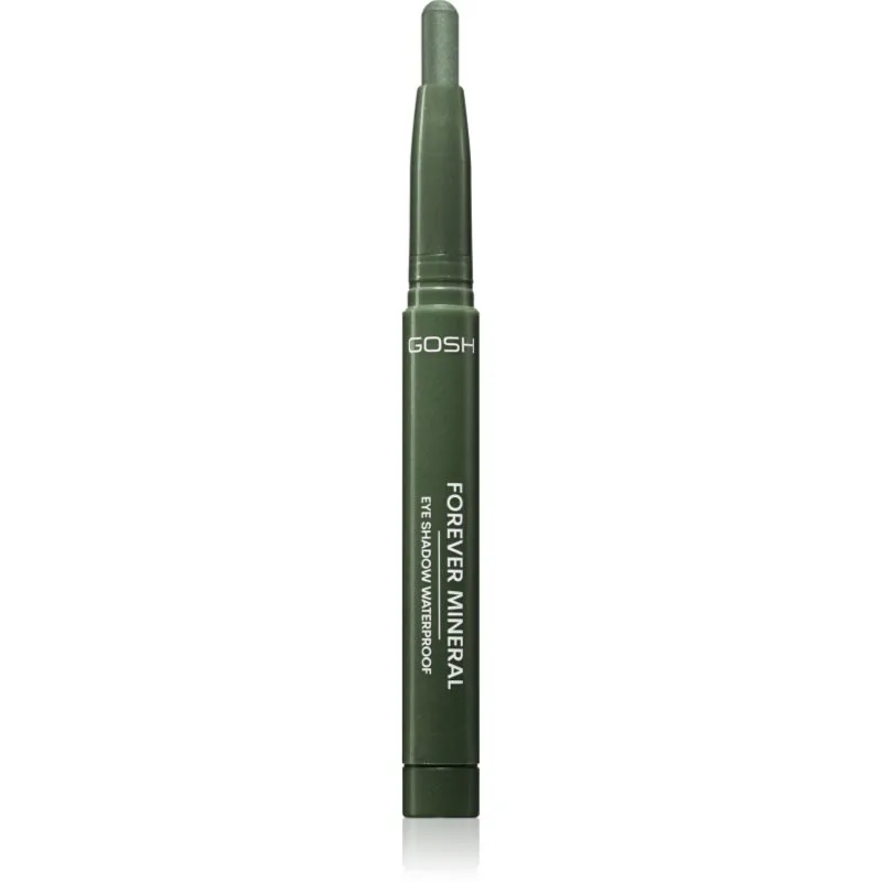 GOSH COPENHAGEN Forever Mineral Shimmer αστραφτερές σκιές ματιών σε μολύβι απόχρωση 009 Olive Green 1.4 γρ