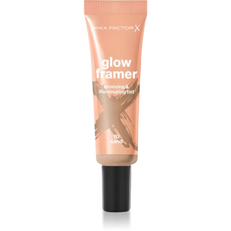 Max Factor Miracle Pure Glow Framer fluid μπρονζαρίσματος απόχρωση 10 Sand 30 ml