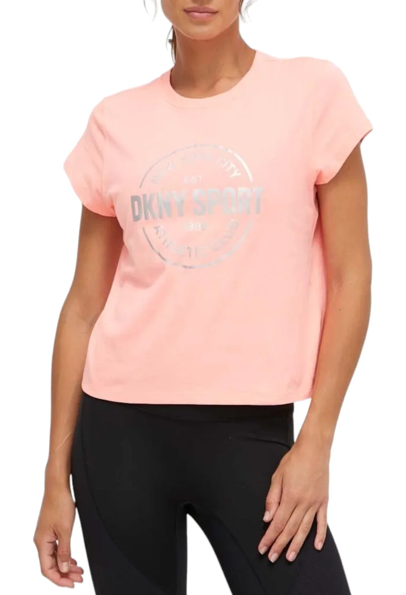 Μπλούζα Κοντομάνικη DKNY Logo DP3T9563-APK Γυναικείο