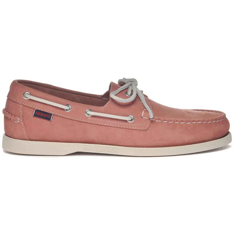 Sebago Docksides Portland Ανδρικά Nubuck Παπούτσια L7000GA0-A22R Ρόζ