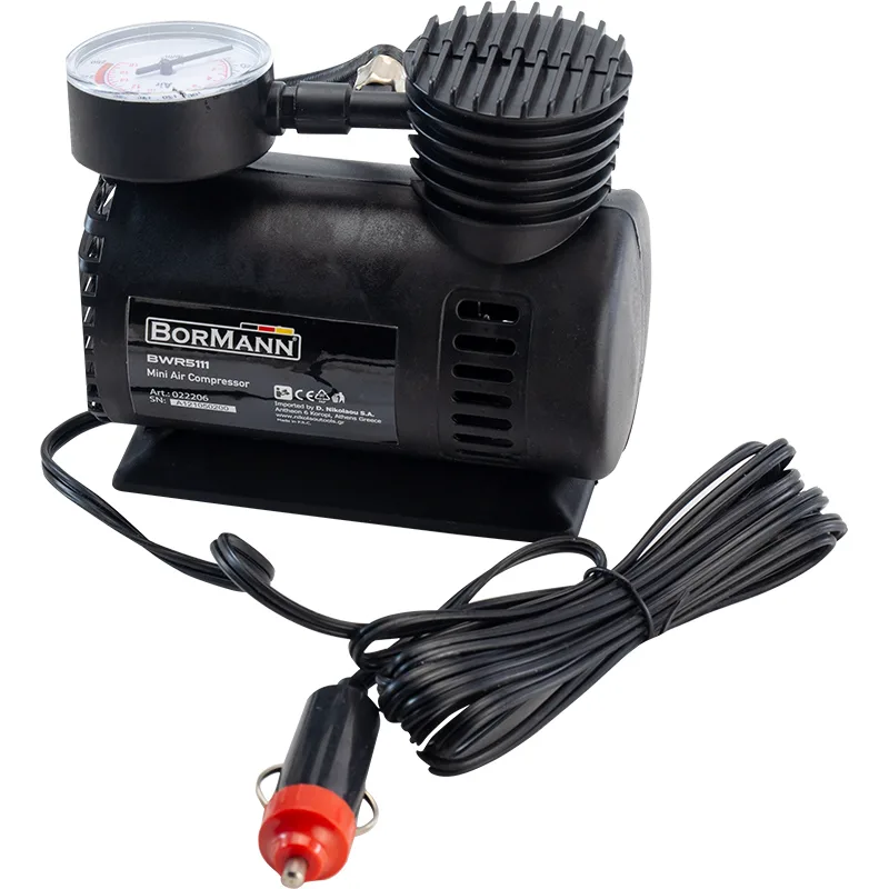 BORMANN BWR5111 Αεροσυμπιεστής 12V με 2 Αντάπτορες 022206