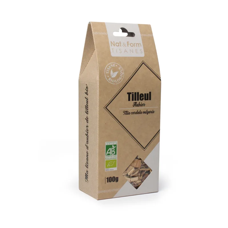 Nat&Form White Lime Tree Herbal Tea Bark Organic 100g