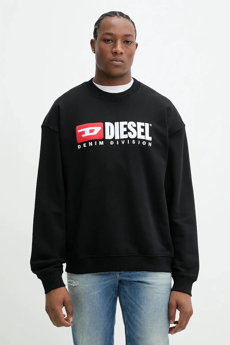 Βαμβακερή μπλούζα Diesel S-BOXT-DIV SWEAT-SHIRT