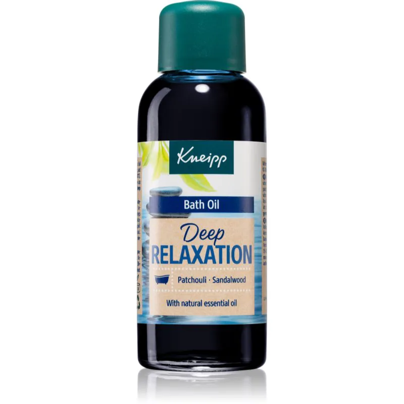 Kneipp Deep Relaxation λάδι λουτρού Patchouli Sandalwood 100 ml