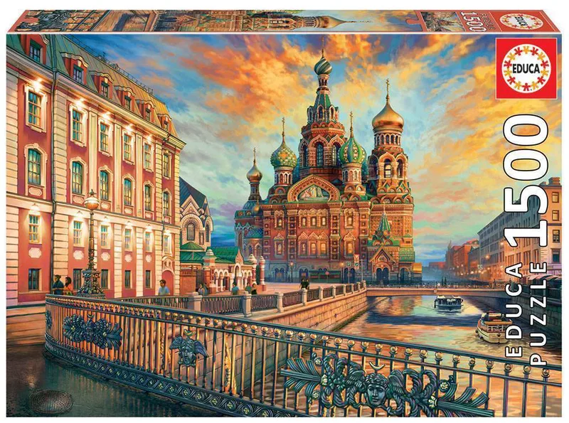 EDUCA PUZZLE SAN PETERSBURGO NEO 1500TMX (Π.018.501)