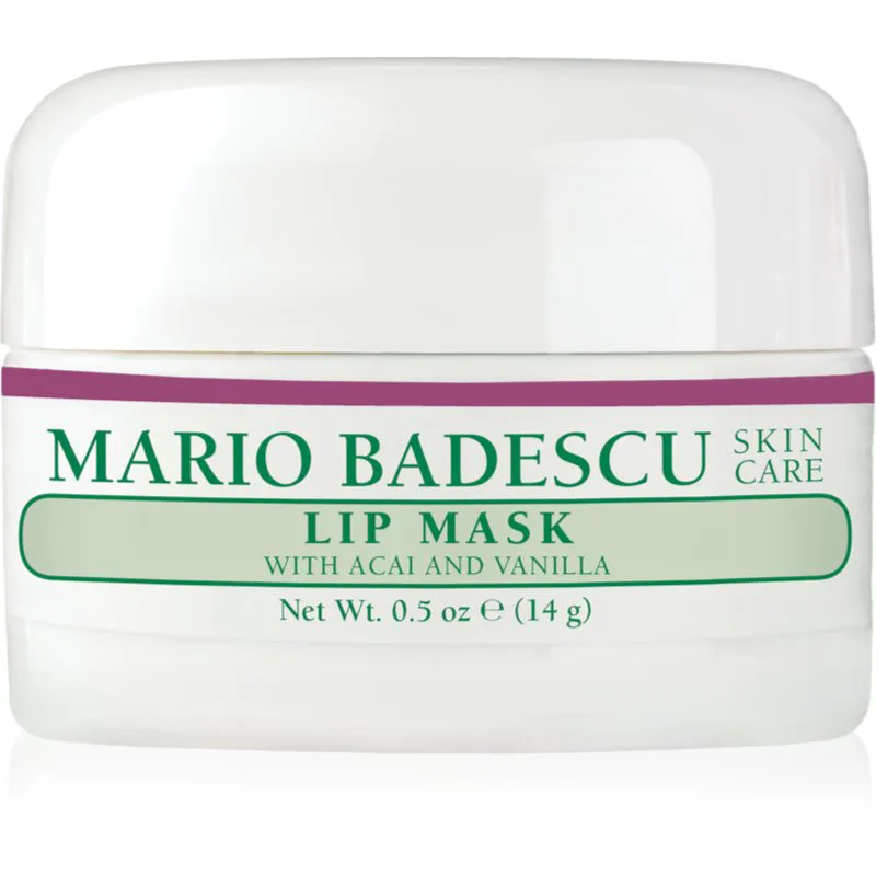 Mario Badescu Lip Mask with Acai and Vanilla μασκα νύχτας για τα χείλη 14 γρ