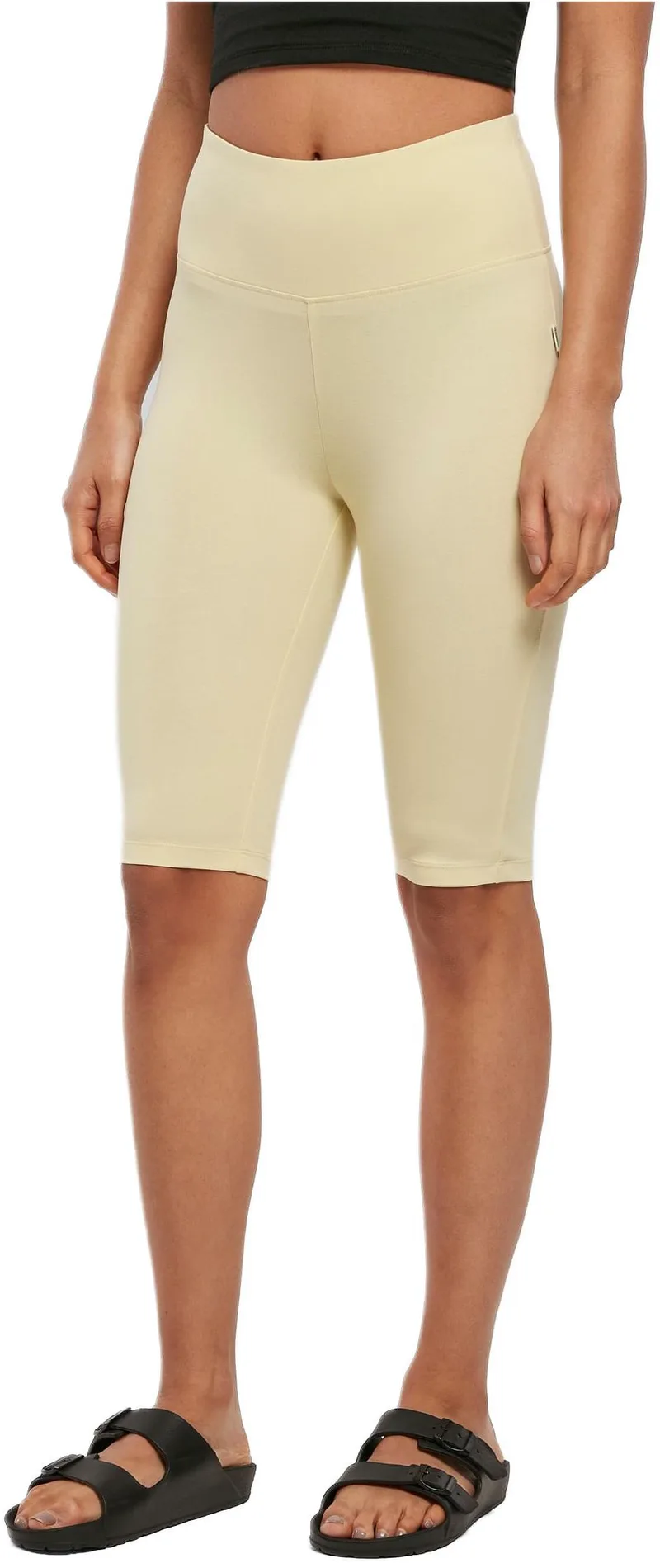 Γυναικείο Ποδηλατικό Σορτς TB5014 Urban Classics Organic Stretch Jersey softyellow