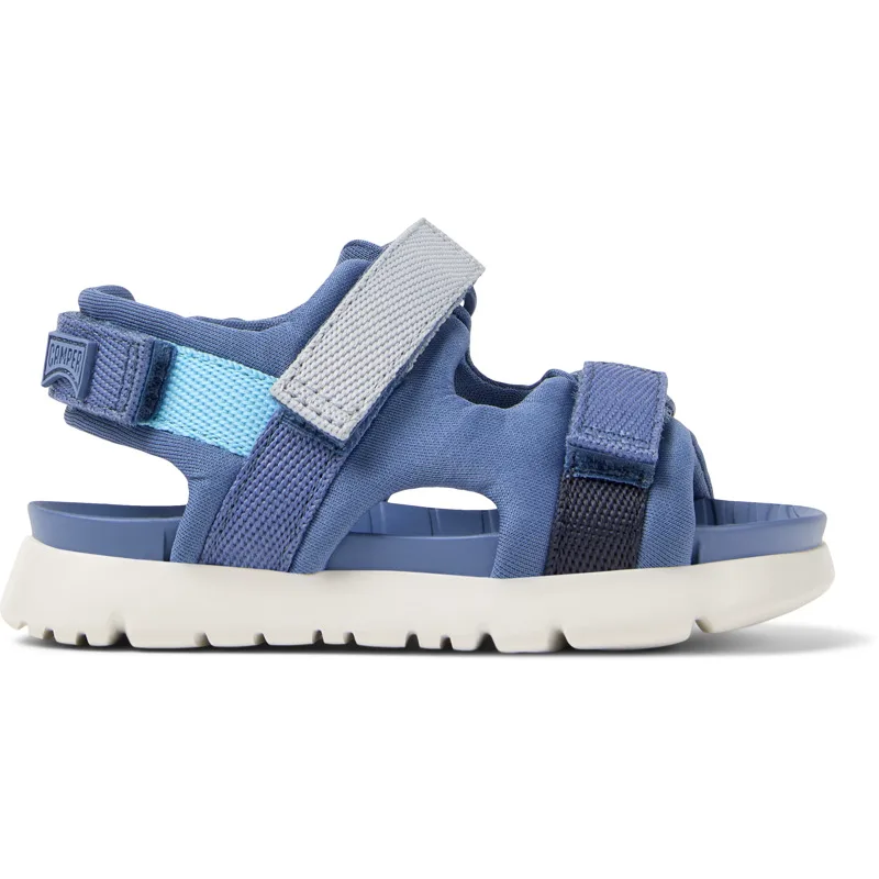 CAMPER Twins - Πέδιλα Για Firstwalkers - Μπλε, Μέγεθος 22, Cotton fabric