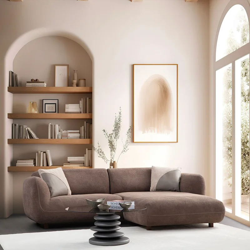 Γωνιακός Καναπές Pavia Corner 1 (L1,5+Chl Right) 560Are5257 (250x170x90x75)