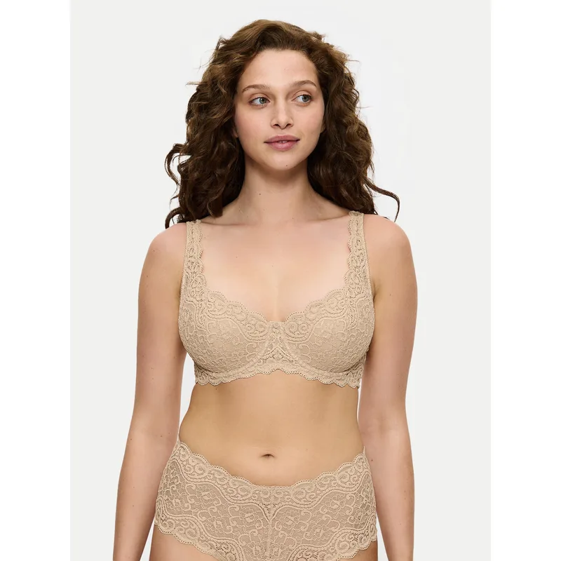 Triumph Σουτιέν με μπανέλα Amourette 10209584 Μπεζ