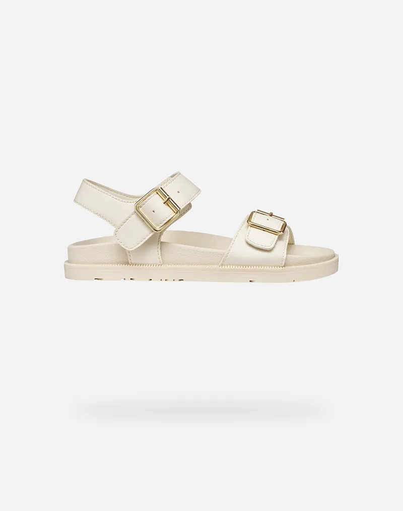 GEOX J SANDAL FOAMMENTERA J65P0E000BCC1058 36-41-C1058 Ivory