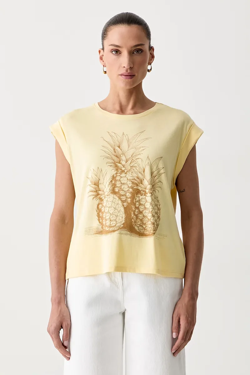 Morgan t-shirt γυναικείο με μοντάλ DANANA