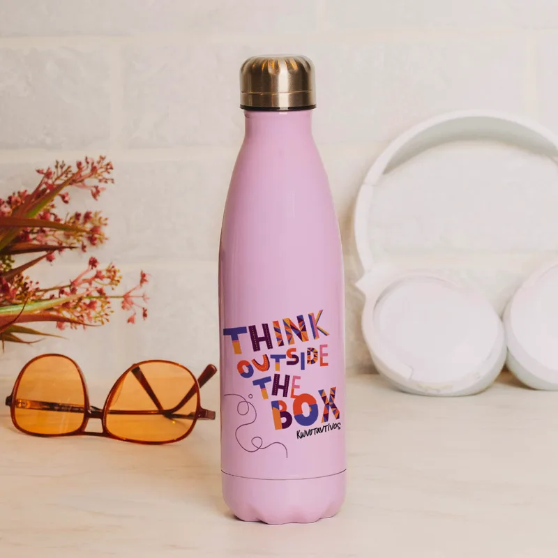 Think Outside The Box - Μπουκάλι Θερμός 500ml - Μωβ
