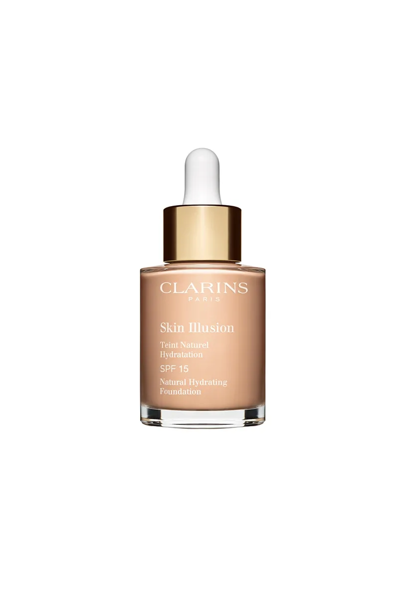 Clarins Skin Illusion Fluid Foundation SPF 15 30 ml 102.5 Porcelain