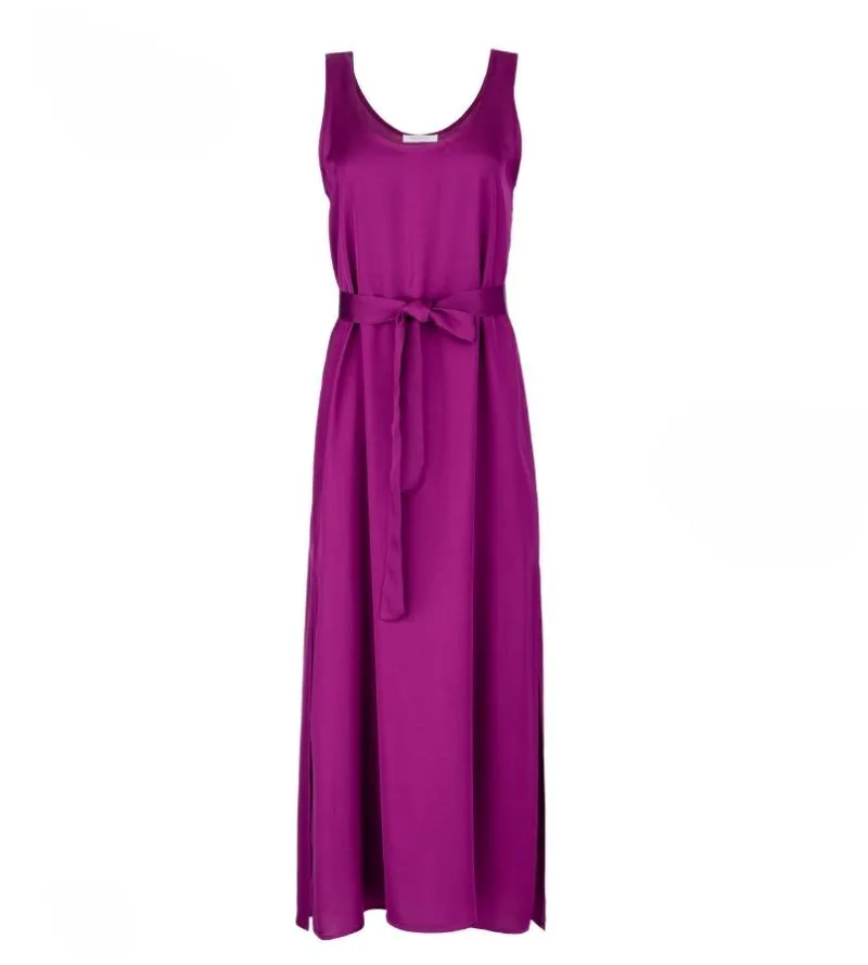 Philosophy Maxi dress sleeveless DR22892 Μώβ