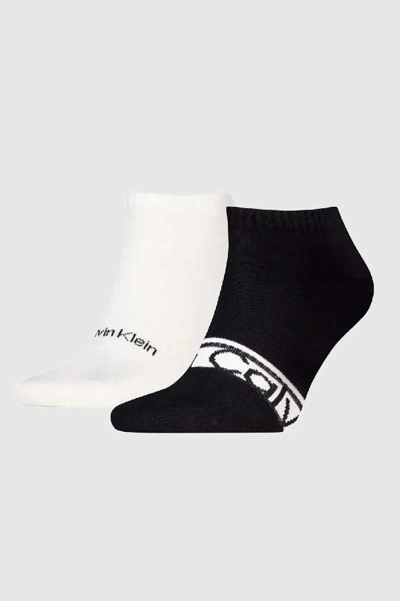 Calvin Klein ανδρικές κάλτσες CK MEN Logo Stripe (Συσκ. με 2 ζεύγη)-701237875-004