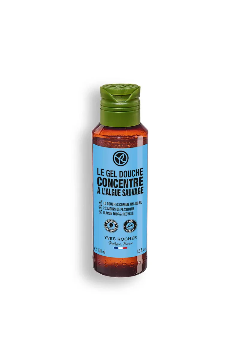 Yves Rocher The Wild Algae Concentrated Shower Gel 100 ml - 76882