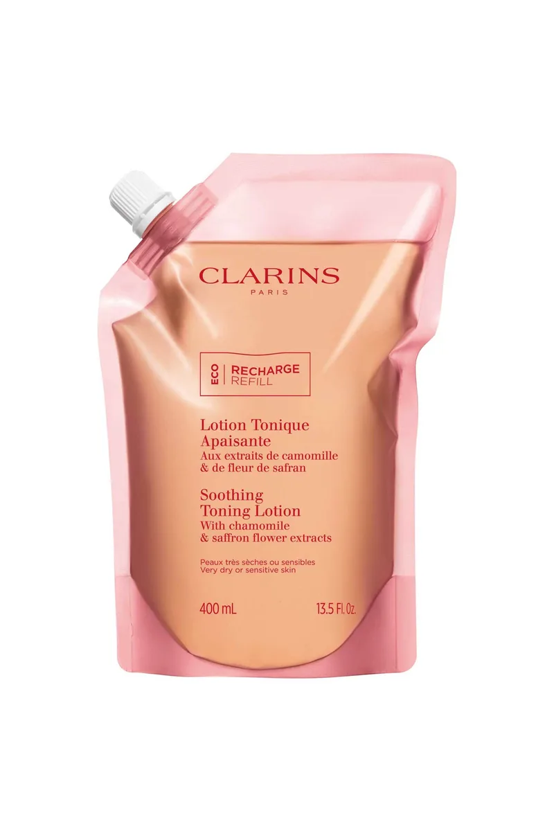 Clarins Soothing Toning Lotion Dry To Sensitive Skin Refill 400 ml - 80104572