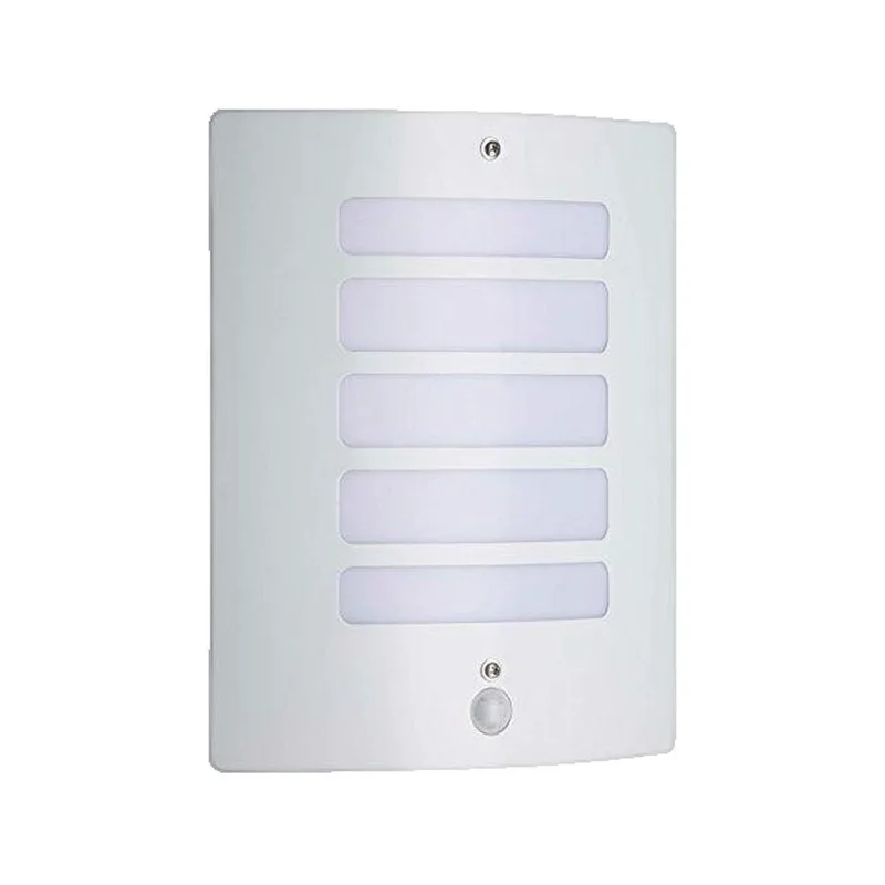 Φώτα εξωτερικού χώρου Brilliant Applique détecteur de mouvement Blanc