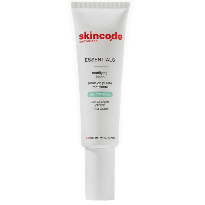 Skincode Essentials Oil Control Mattifying Face Lotion Ενυδατική Κρέμα Λοσιόν Προσώπου για Σύσφιξη των Πόρων & Μείωση της Ερυθρότητας 50ml