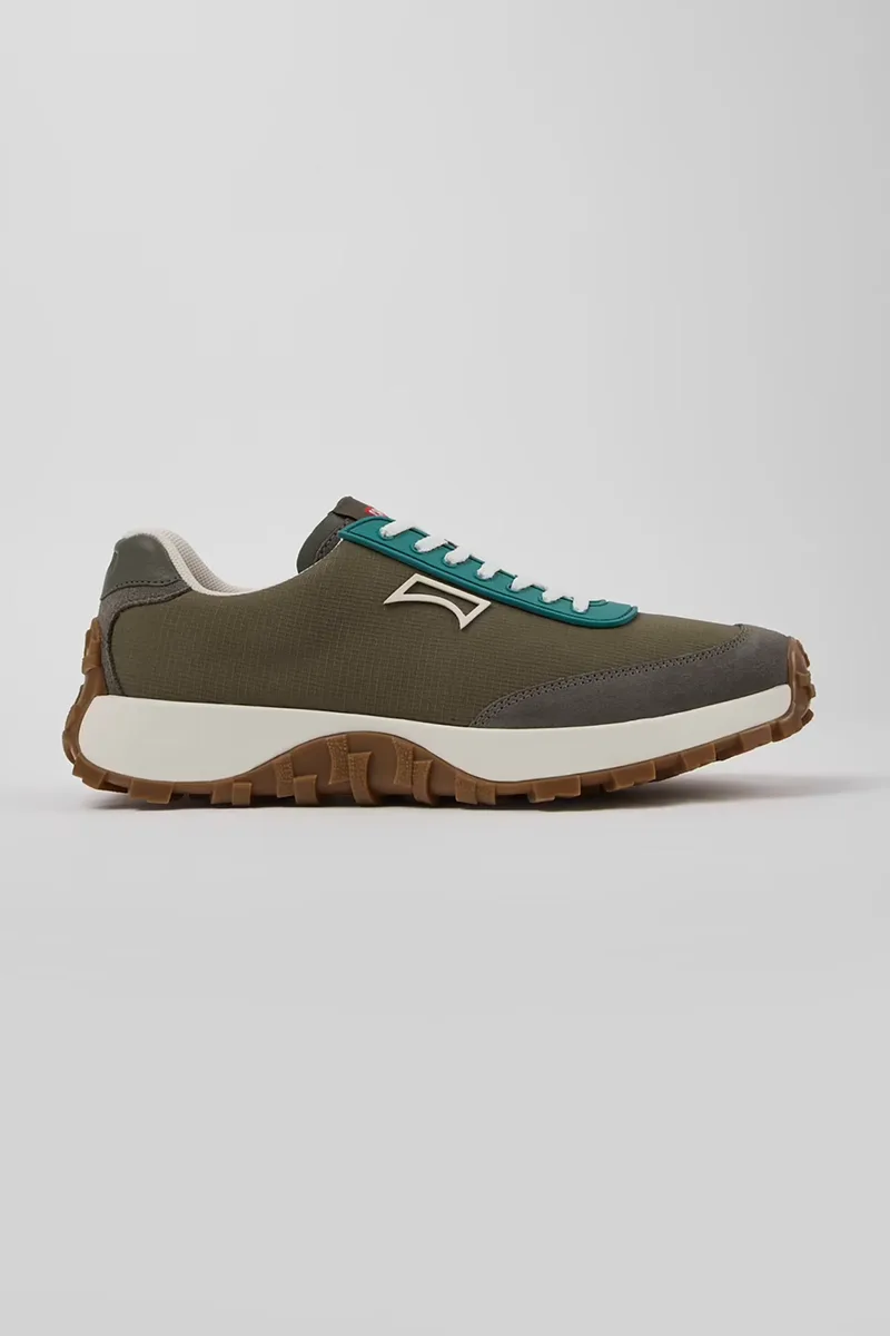 Camper ανδρικά nubuck sneakers "Drift Trail" - K100864-049 Πράσινο Σκούρο