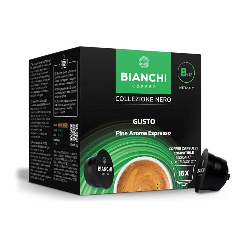 Bianchi Fine Aroma Espresso κάψουλες Dolce Gusto - 16 τεμάχια