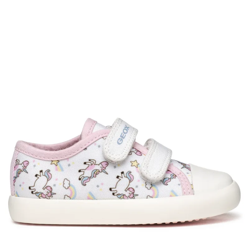 Αθλητικά Geox B Gisli B451MB 000AN C0406 S Λευκό