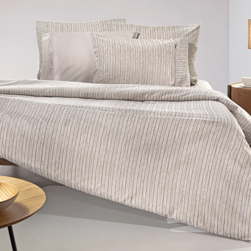 Σεντόνια Φανελένια King Size (Σετ) 270X265 Guy Laroche Alpina Flannel Χωρίς Λάστιχο (270x265)