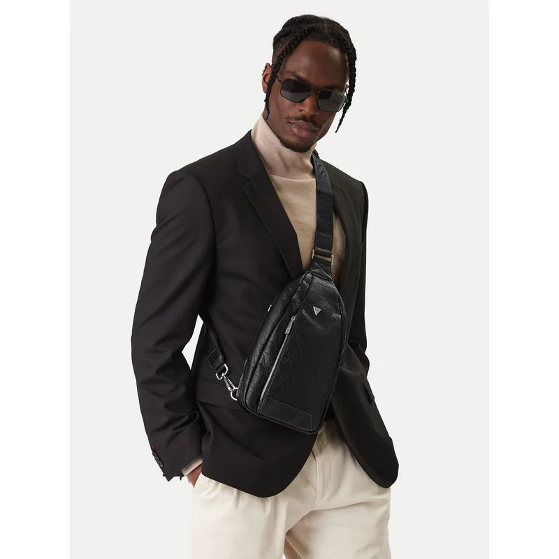 Τσαντάκι Guess HMTOTE P6126 Μαύρο