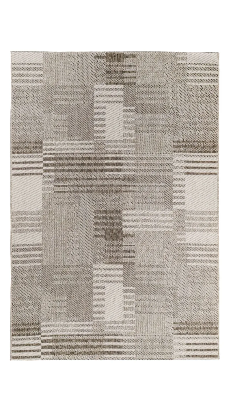 Χαλί TRIA 88012-ΜΠΕΖ Tzikas Carpets 133x190