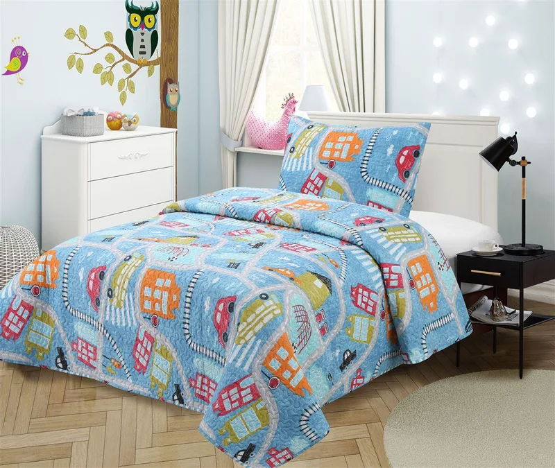 Σετ Κουβερλί Microfiber Μονό 160x220εκ. 415 Dimcol (Ύφασμα: Microfiber) - DimCol - 32412906005
