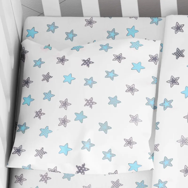 Μαξιλαροθήκη Τεμάχιο 35X45 Dimcol Star 104 Μπλε (35x45)