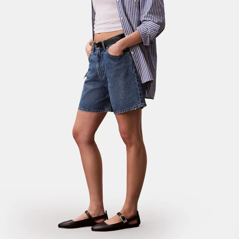 Calvin Klein A-Line Γυναικείο Τζιν Σορτς (9000271152_93522)