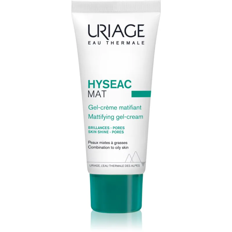 Uriage Hyseac Mat Matifying Gel-Cream κρέμα-τζελ για ματ όψη για μικτή και λιπαρή επιδερμίδα 40 ml