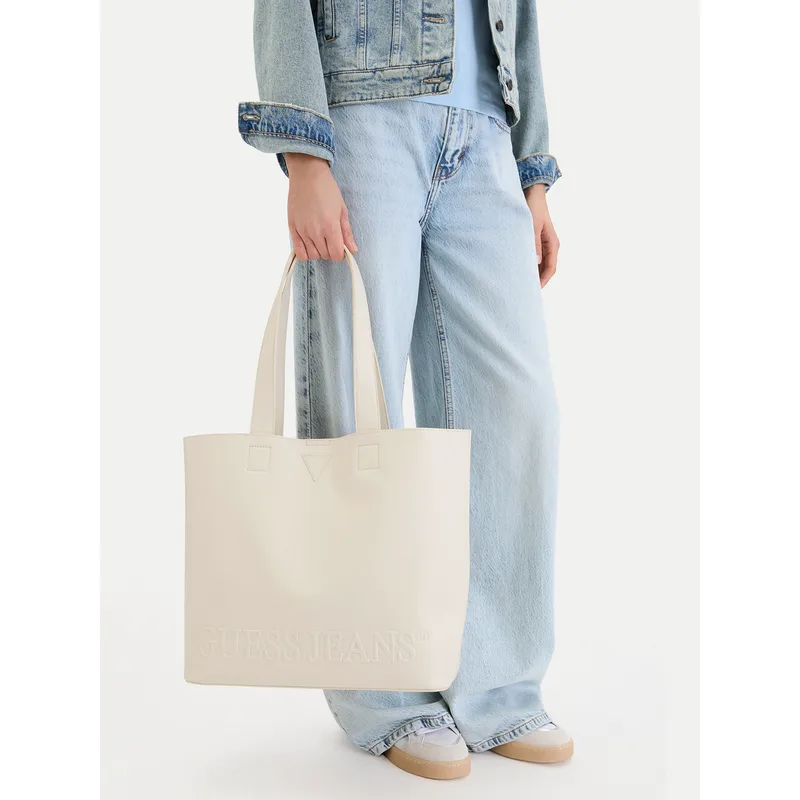 Τσάντα Guess Jeans CWBEO-GUESS-B-010-09 Εκρού