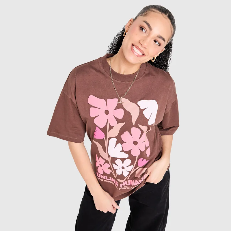 Unlike Humans Flower Γυναικείο T-Shirt (9000263517_1934)