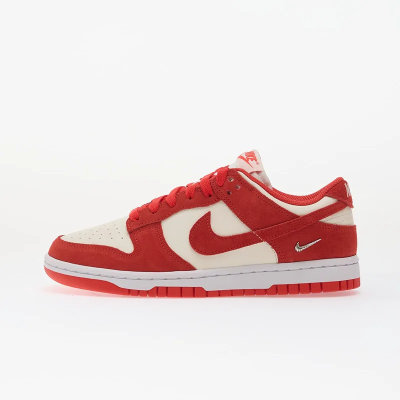 Sneakers Nike Dunk Low Sail/ Lt Crimson-White-Metallic Silver EUR 36