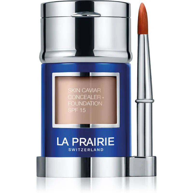 La Prairie Skin Caviar Concealer Foundation μεικ απ και διορθωτής SPF 15 απόχρωση Pure Opal 30 ml