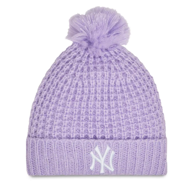 Σκούφος New Era Wmns Cosy Pom 60364287 Μωβ